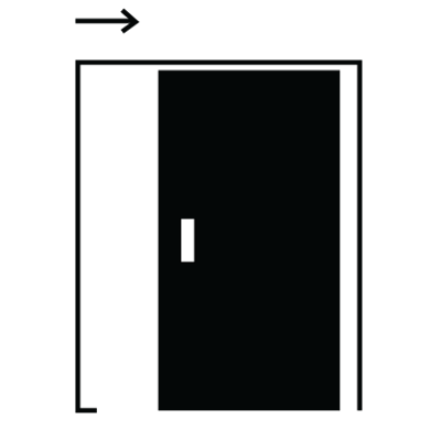 Interior Pocket Door Configuration