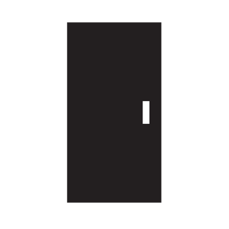 Interior Single Door Configuration