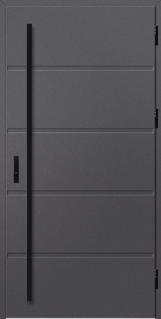 steel exterior European door lutter 1