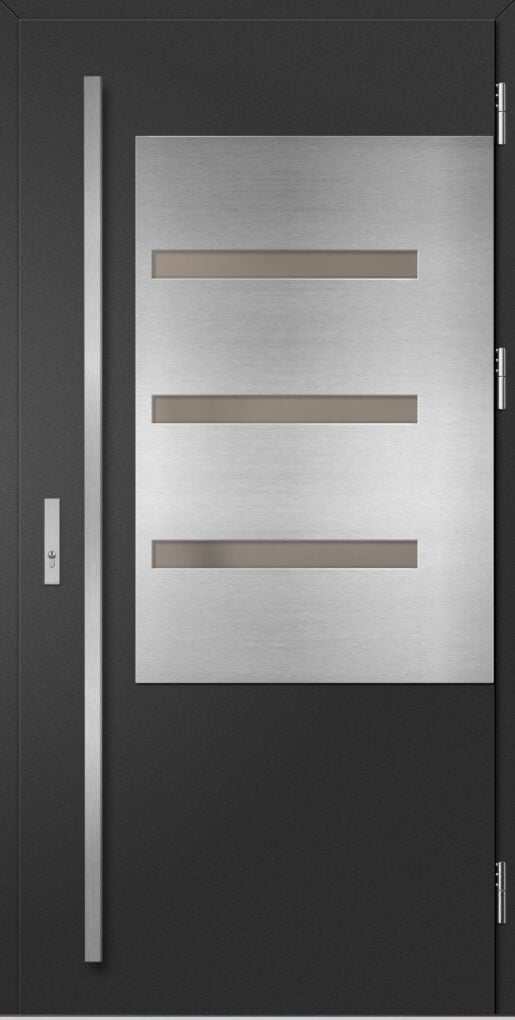 steel exterior European door melk 1