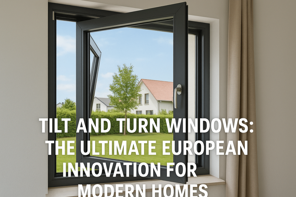 Tilt and Turn Windows: The Ultimate European Innovation for Modern Homes