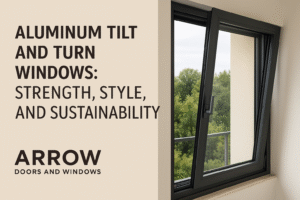 Aluminum Tilt and Turn Windows Strength, Style, and Sustainability